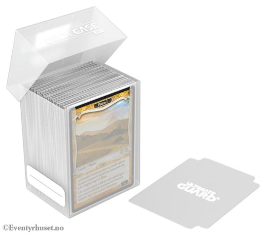 Ultimate Guard Deck Case 80+ - Transparent Storage & Protection