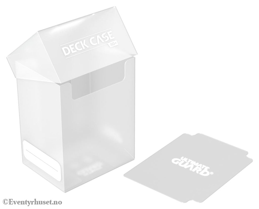 Ultimate Guard Deck Case 80+ - Transparent Storage & Protection