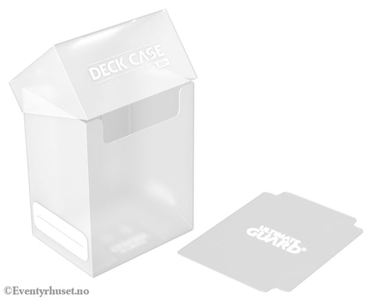 Ultimate Guard Deck Case 80+ - Transparent Storage & Protection