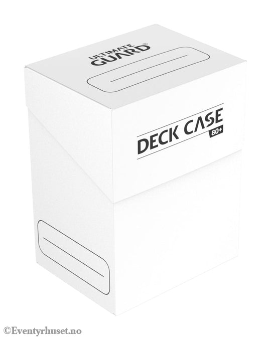 Ultimate Guard Deck Case 80+ - White Storage & Protection