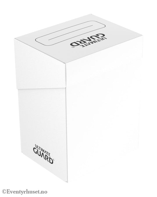 Ultimate Guard Deck Case 80+ - White Storage & Protection