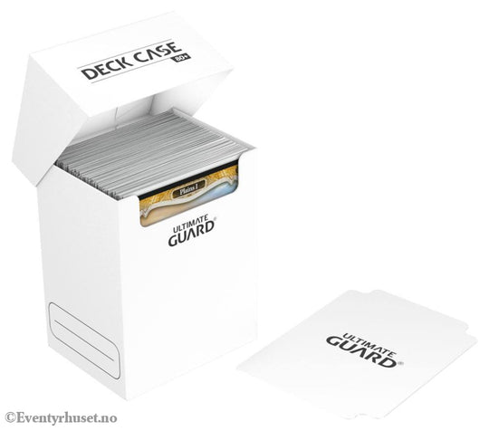 Ultimate Guard Deck Case 80+ - White Storage & Protection