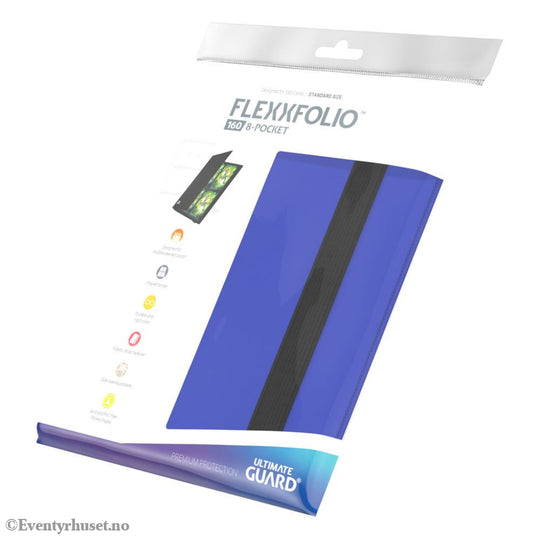 Ultimate Guard Flexxfolio 160 8-Pocket - Blue Storage & Protection