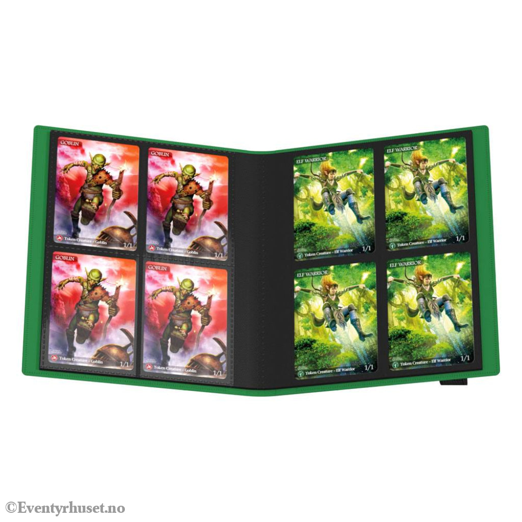 Ultimate Guard Flexxfolio 160 8-Pocket - Green Storage & Protection