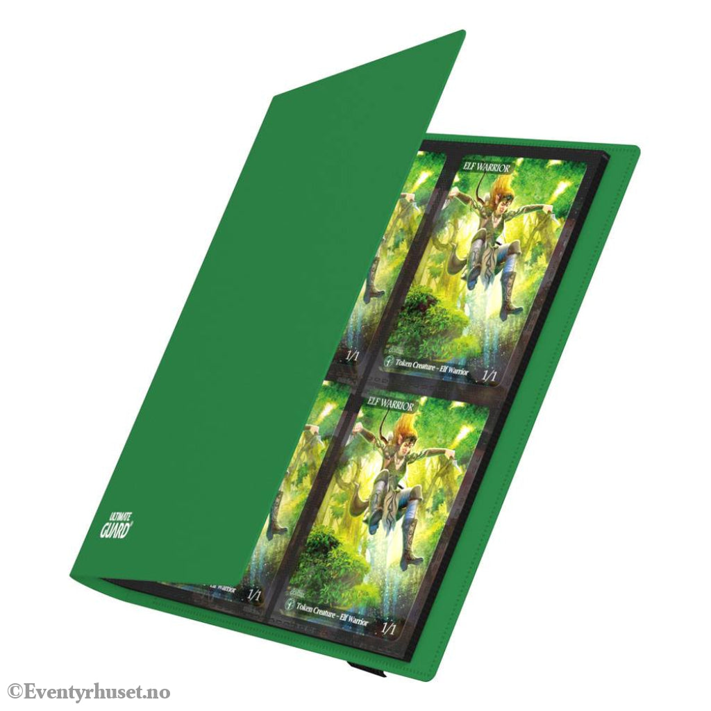 Ultimate Guard Flexxfolio 160 8-Pocket - Green Storage & Protection