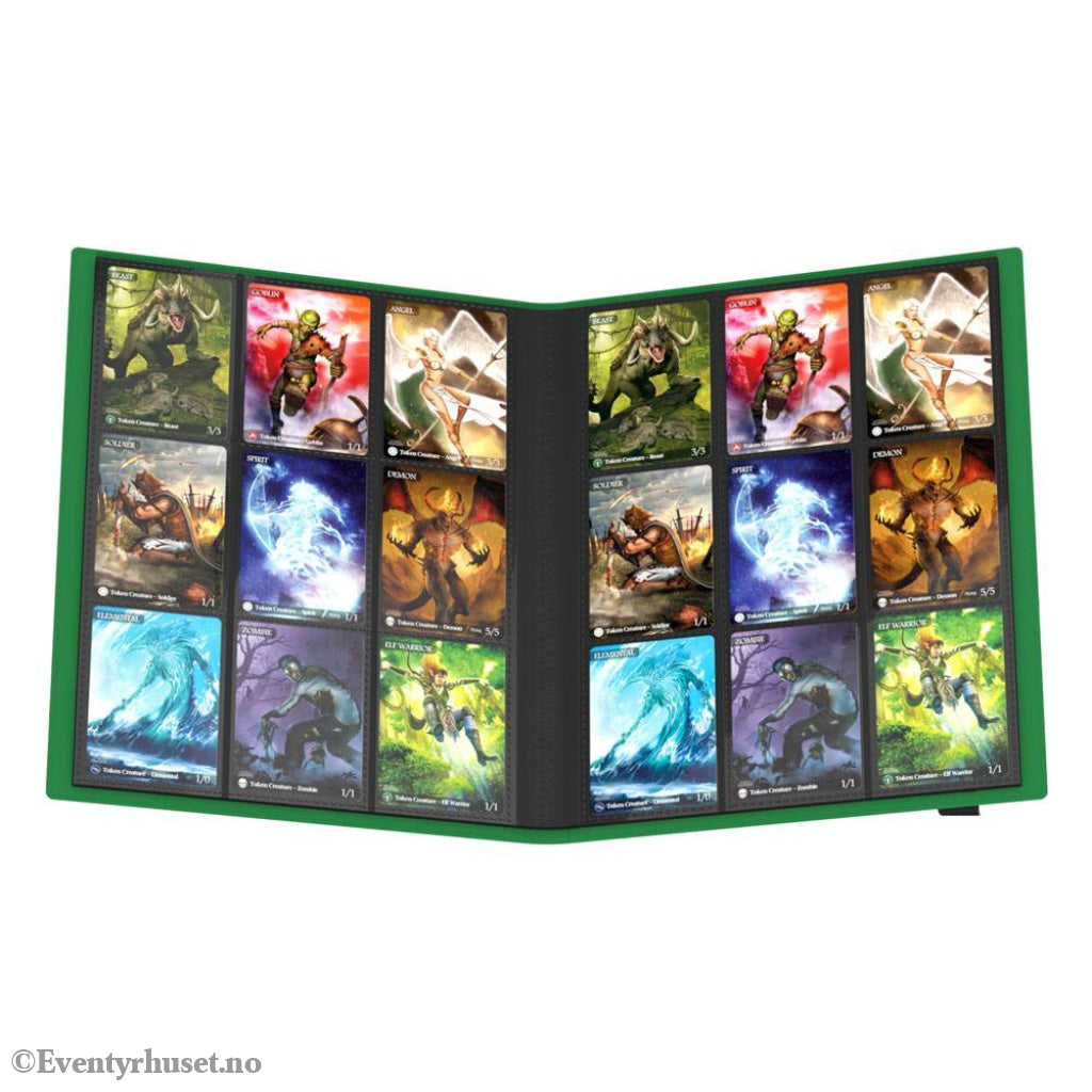 Ultimate Guard Flexxfolio 360 18-Pocket - Green Storage & Protection