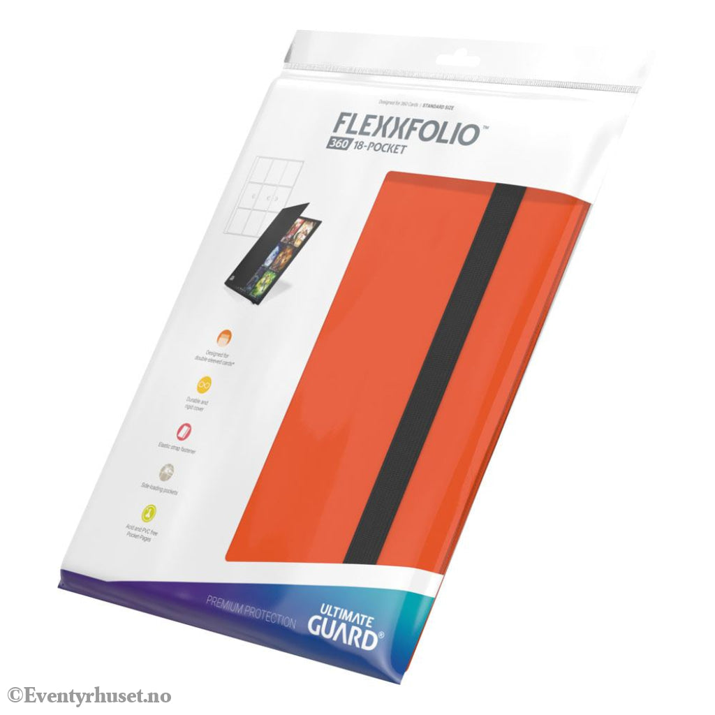 Ultimate Guard Flexxfolio 360 18-Pocket - Orange Storage & Protection