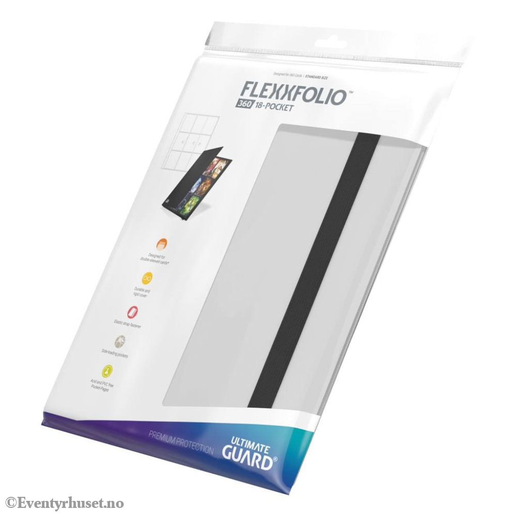 Ultimate Guard Flexxfolio 360 18-Pocket - White Storage & Protection