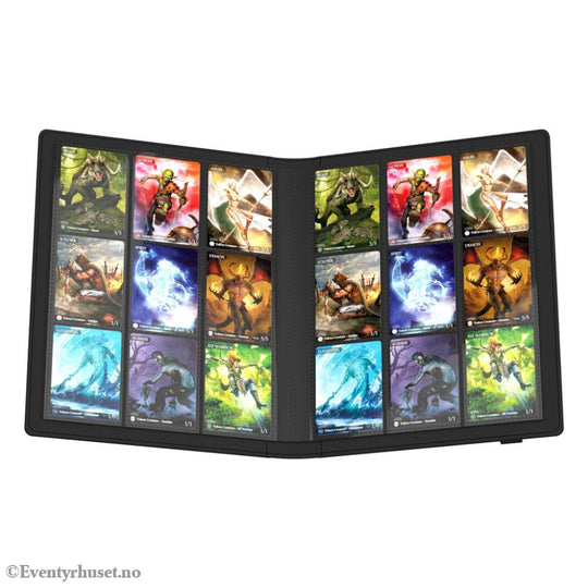 Ultimate Guard Flexxfolio 360 18-Pocket Xenoskin - Black Storage & Protection