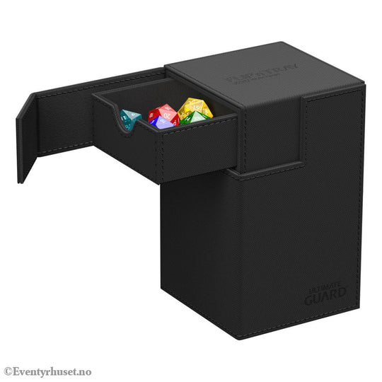 Ultimate Guard Flip’n’Tray 100+ Xenoskin - Black Storage & Protection