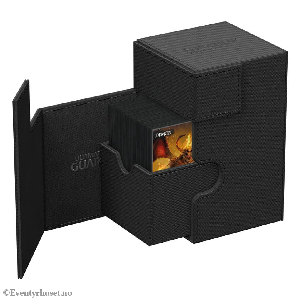 Ultimate Guard Flip’n’Tray 100+ Xenoskin - Black Storage & Protection