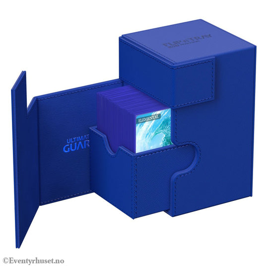 Ultimate Guard Flip’n’Tray 100+ Xenoskin - Blue Storage & Protection