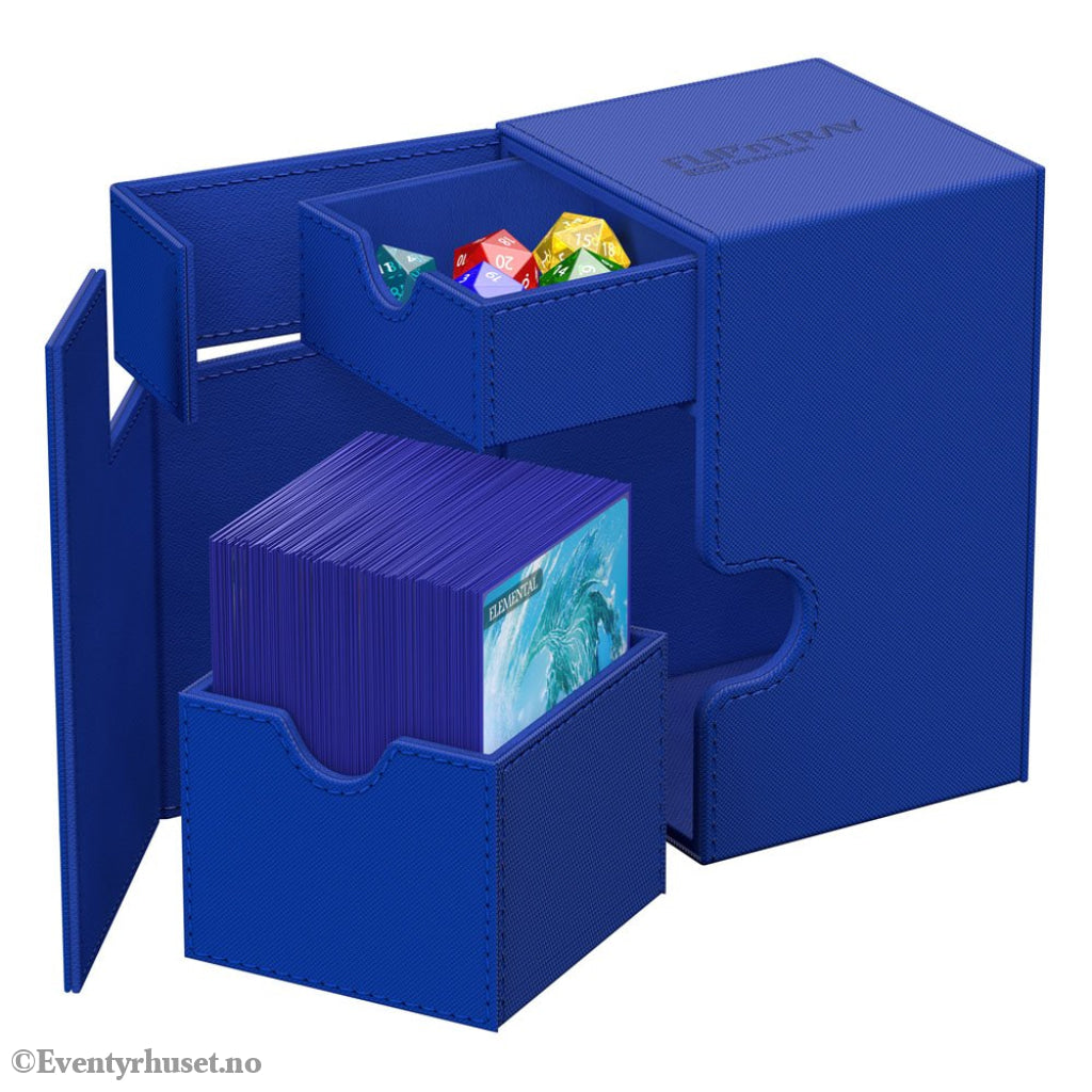 Ultimate Guard Flip’n’Tray 100+ Xenoskin - Blue Storage & Protection