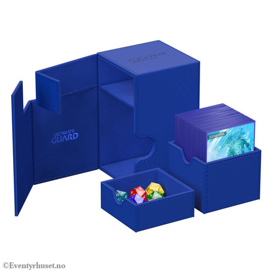 Ultimate Guard Flip’n’Tray 100+ Xenoskin - Blue Storage & Protection