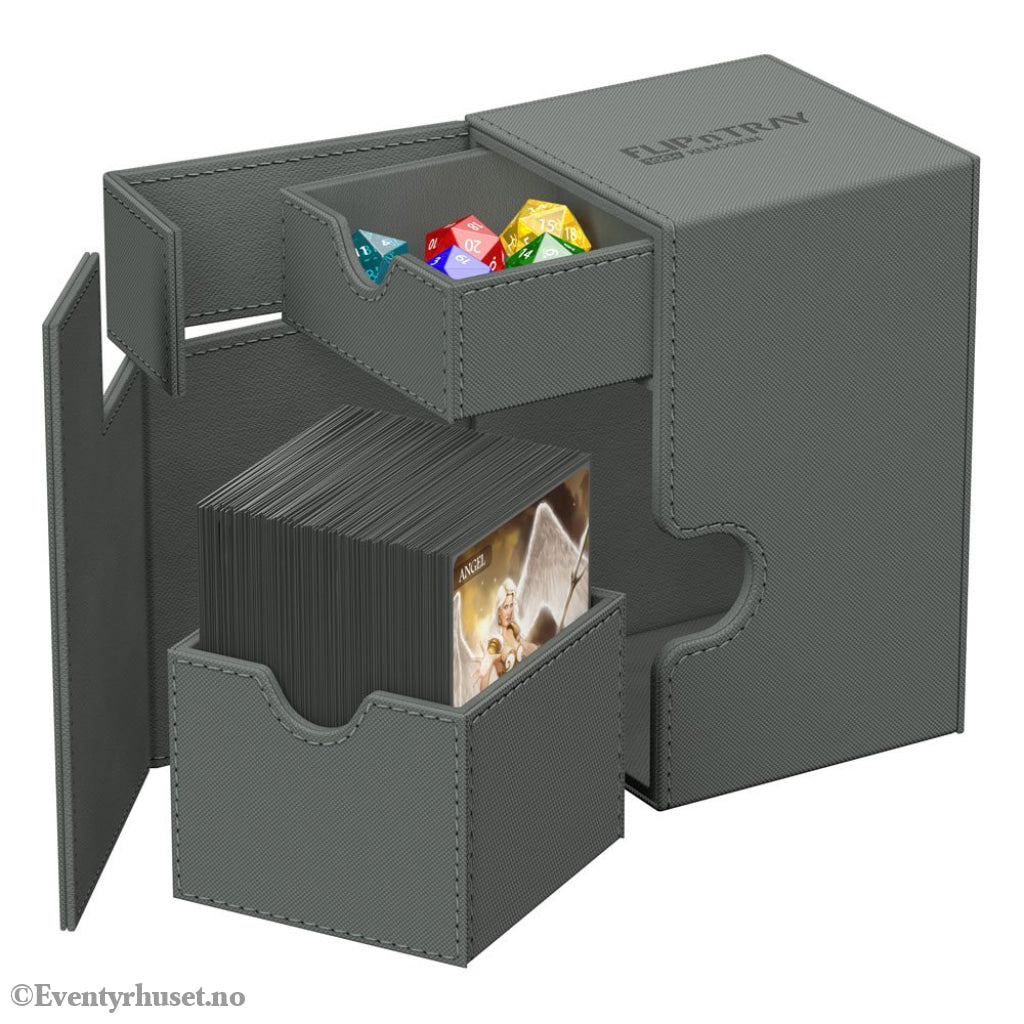 Ultimate Guard Flip’n’Tray 100+ Xenoskin - Grey Storage & Protection
