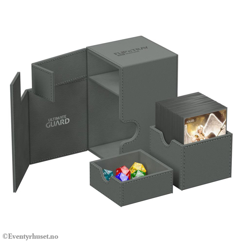 Ultimate Guard Flip’n’Tray 100+ Xenoskin - Grey Storage & Protection