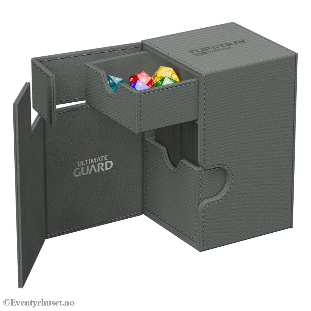 Ultimate Guard Flip’n’Tray 100+ Xenoskin - Grey Storage & Protection