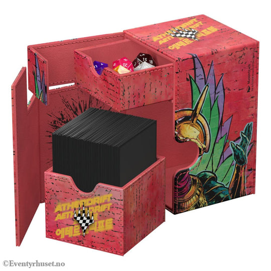 Ultimate Guard Flip’n’Tray 100+ Xenoskin Magic: The Gathering ’Aetherdrift’ - Hazoret Godseeker Storage & Protection