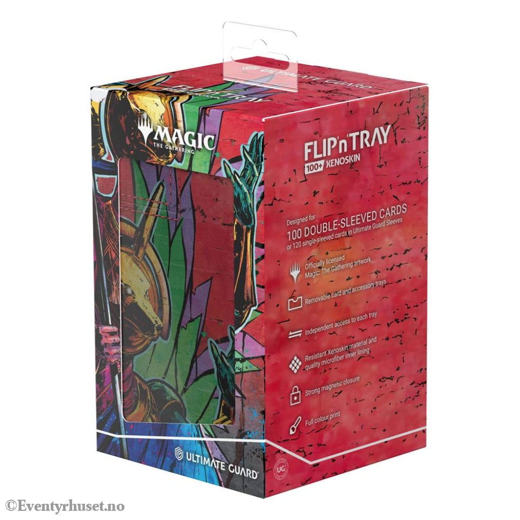 Ultimate Guard Flip’n’Tray 100+ Xenoskin Magic: The Gathering ’Aetherdrift’ - Hazoret Godseeker Storage & Protection