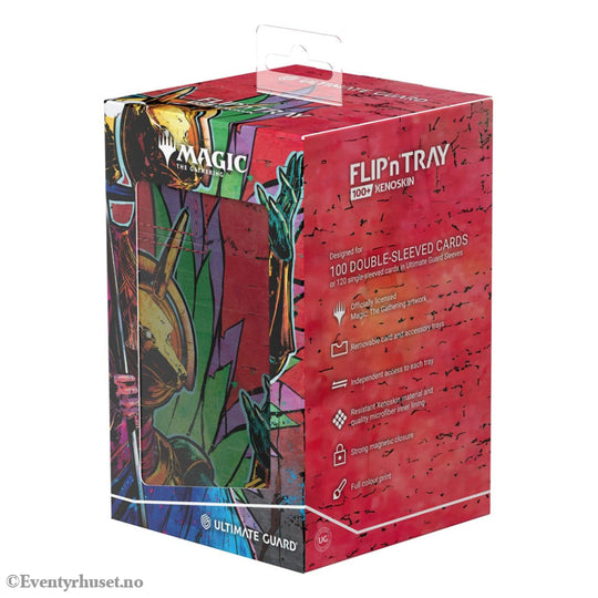 Ultimate Guard Flip’n’Tray 100+ Xenoskin Magic: The Gathering ’Aetherdrift’ - Hazoret Godseeker Storage & Protection