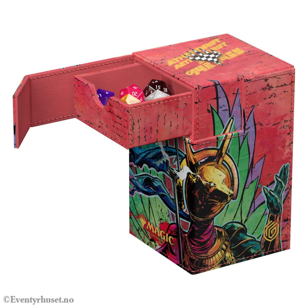 Ultimate Guard Flip’n’Tray 100+ Xenoskin Magic: The Gathering ’Aetherdrift’ - Hazoret Godseeker Storage & Protection