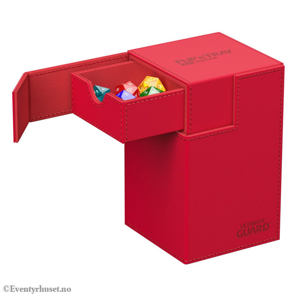 Ultimate Guard Flip’n’Tray 100+ Xenoskin - Red Storage & Protection