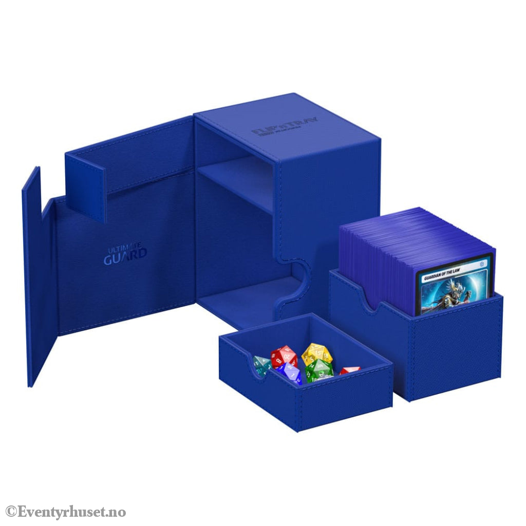 Ultimate Guard Flip’n’Tray 133+ Xenoskin - Blue Storage & Protection