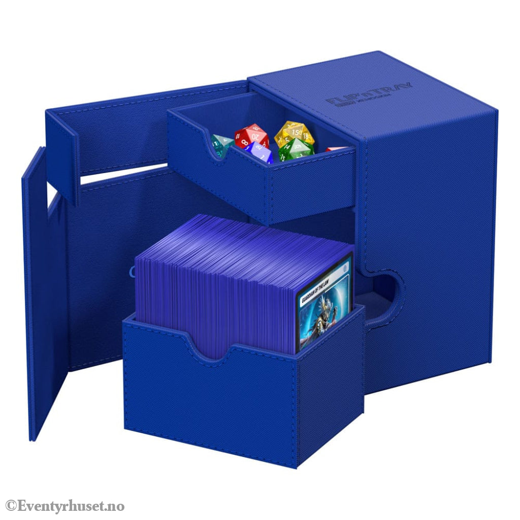Ultimate Guard Flip’n’Tray 133+ Xenoskin - Blue Storage & Protection