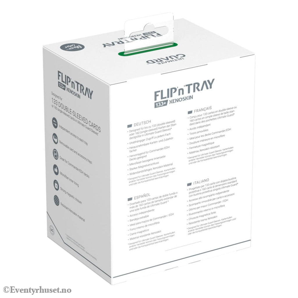 Ultimate Guard Flip’n’Tray 133+ Xenoskin - Green Storage & Protection