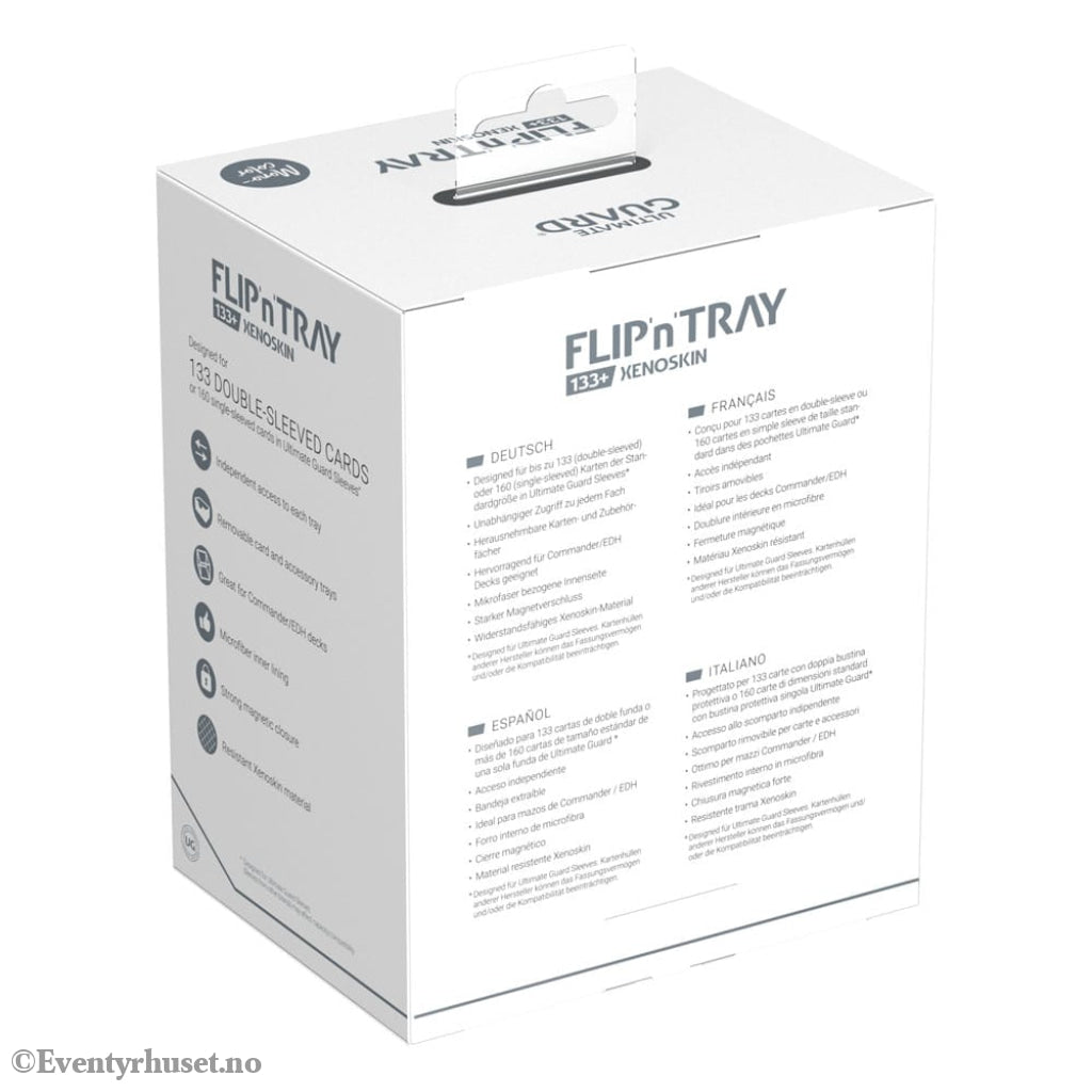Ultimate Guard Flip’n’Tray 133+ Xenoskin - Grey Storage & Protection