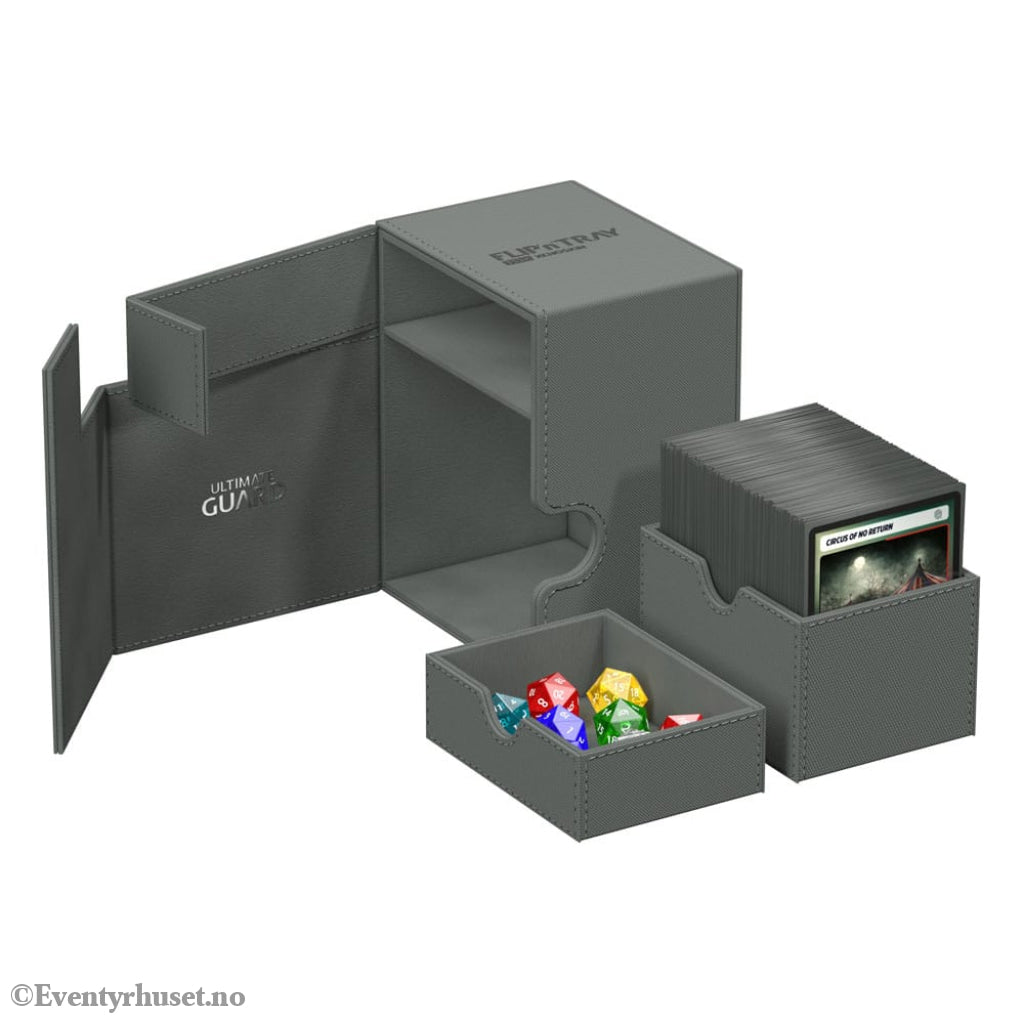 Ultimate Guard Flip’n’Tray 133+ Xenoskin - Grey Storage & Protection