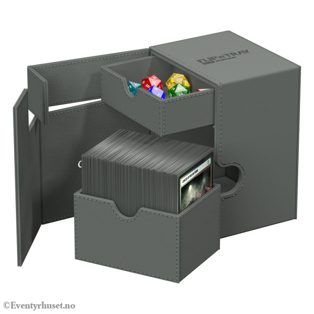 Ultimate Guard Flip’n’Tray 133+ Xenoskin - Grey Storage & Protection