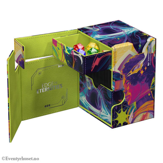 Ultimate Guard Flip’n’Tray 133+ Xenoskin Magic: The Gathering ’Edge of Eternities’ - Haliya and Tezzeret Storage &
