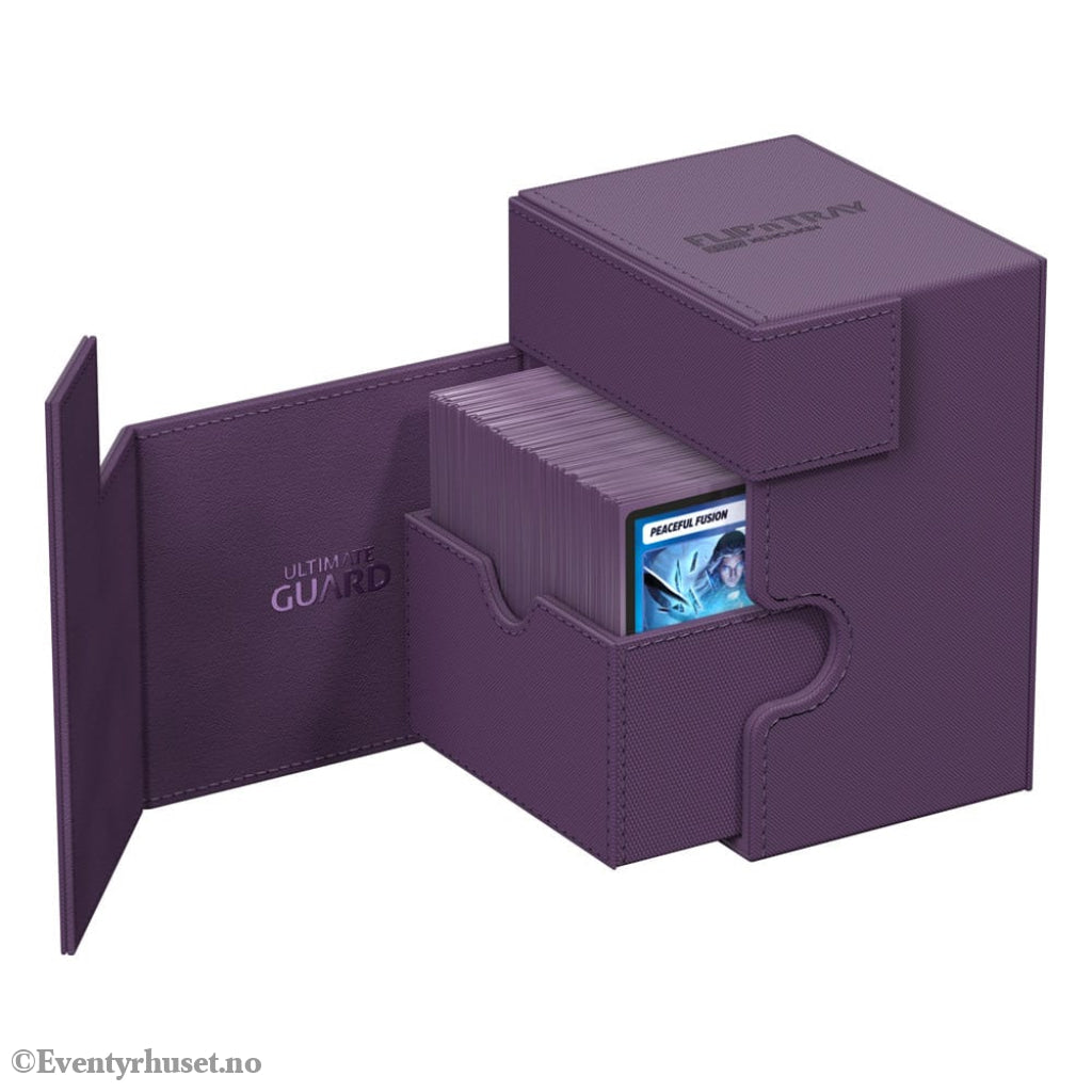Ultimate Guard Flip’n’Tray 133+ Xenoskin - Purple Storage & Protection
