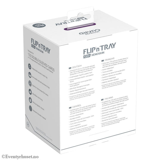 Ultimate Guard Flip’n’Tray 133+ Xenoskin - Purple Storage & Protection