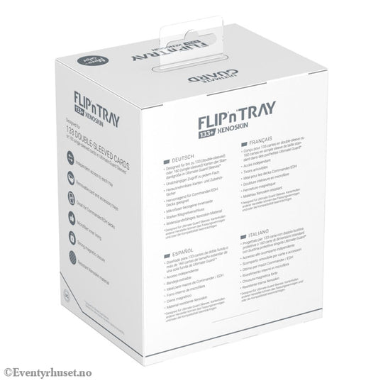Ultimate Guard Flip’n’Tray 133+ Xenoskin - White Storage & Protection