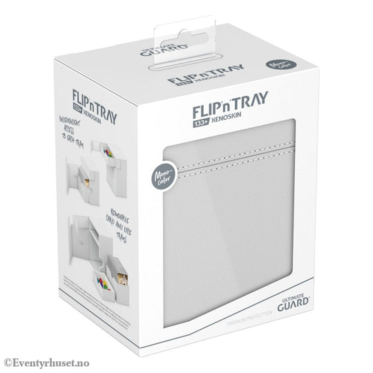Ultimate Guard Flip’n’Tray 133+ Xenoskin - White Storage & Protection