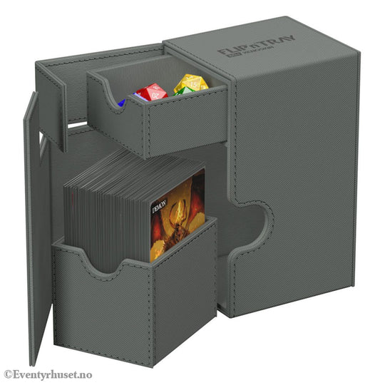 Ultimate Guard Flip’n’Tray 80+ Xenoskin - Grey Storage & Protection