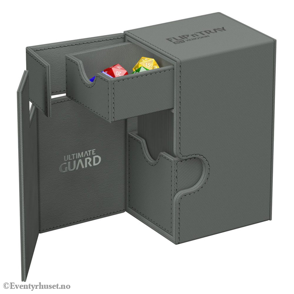 Ultimate Guard Flip’n’Tray 80+ Xenoskin - Grey Storage & Protection