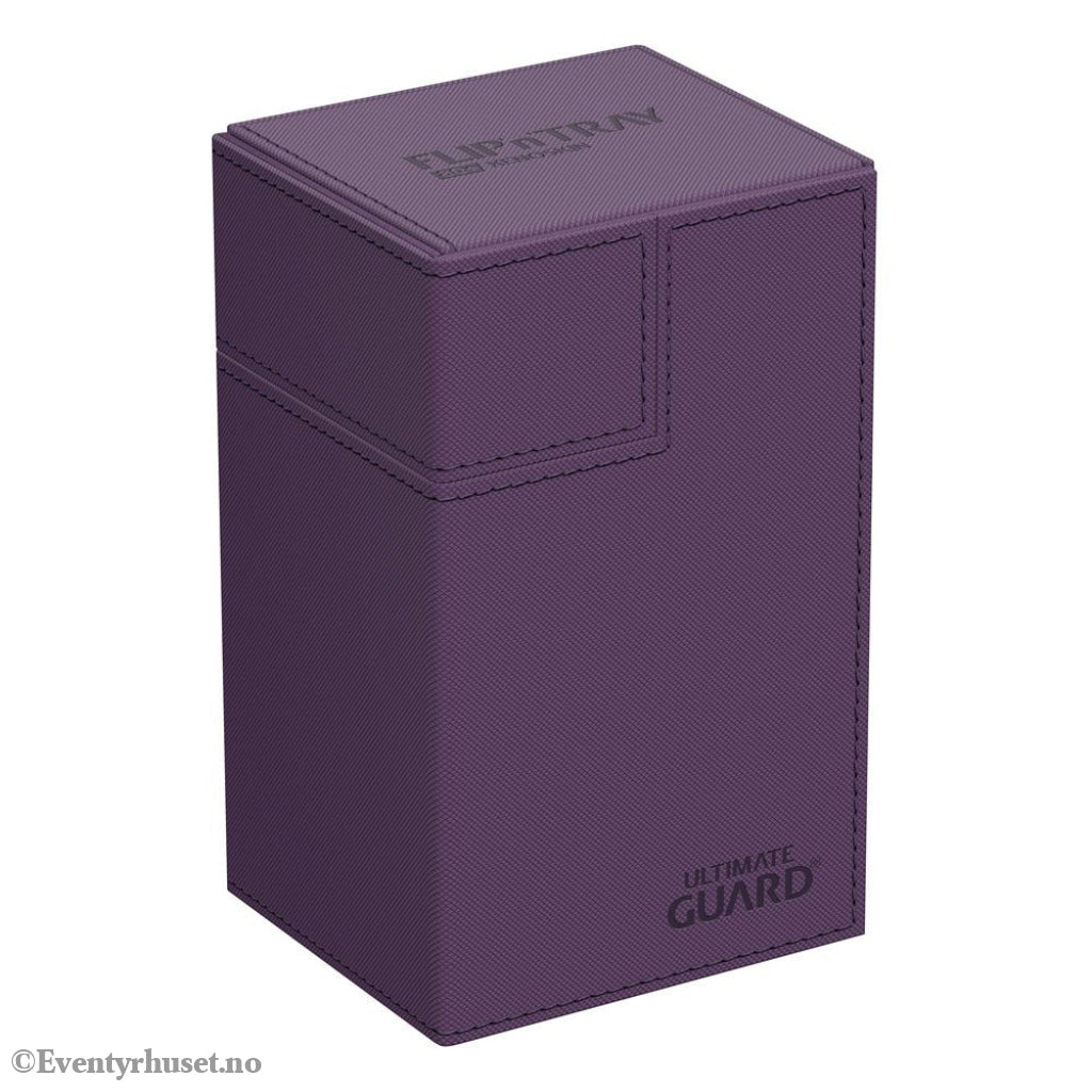 Ultimate Guard Flip’n’Tray 80+ Xenoskin - Purple Storage & Protection