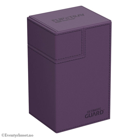 Ultimate Guard Flip’n’Tray 80+ Xenoskin - Purple Storage & Protection