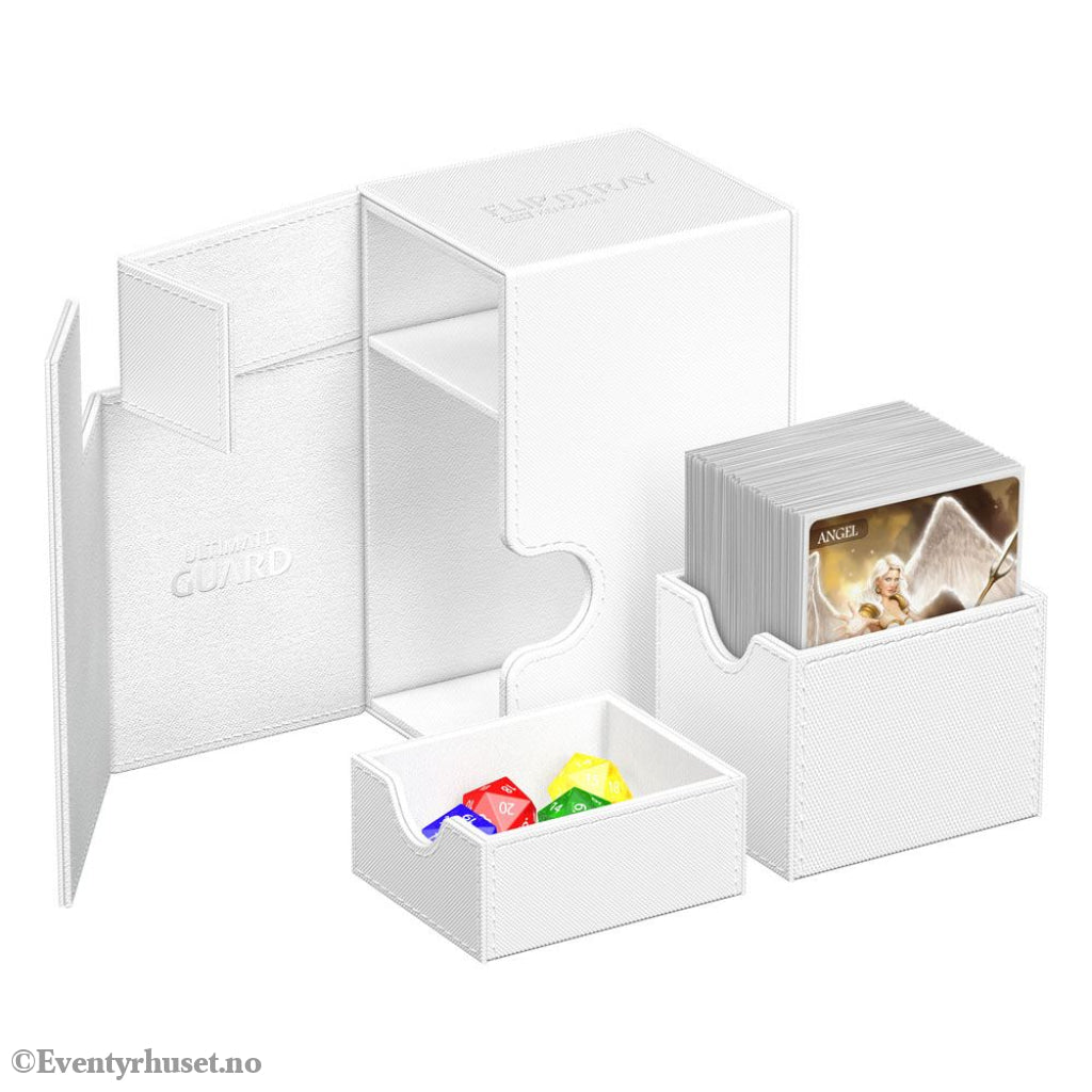 Ultimate Guard Flip’n’Tray 80+ Xenoskin - White Storage & Protection