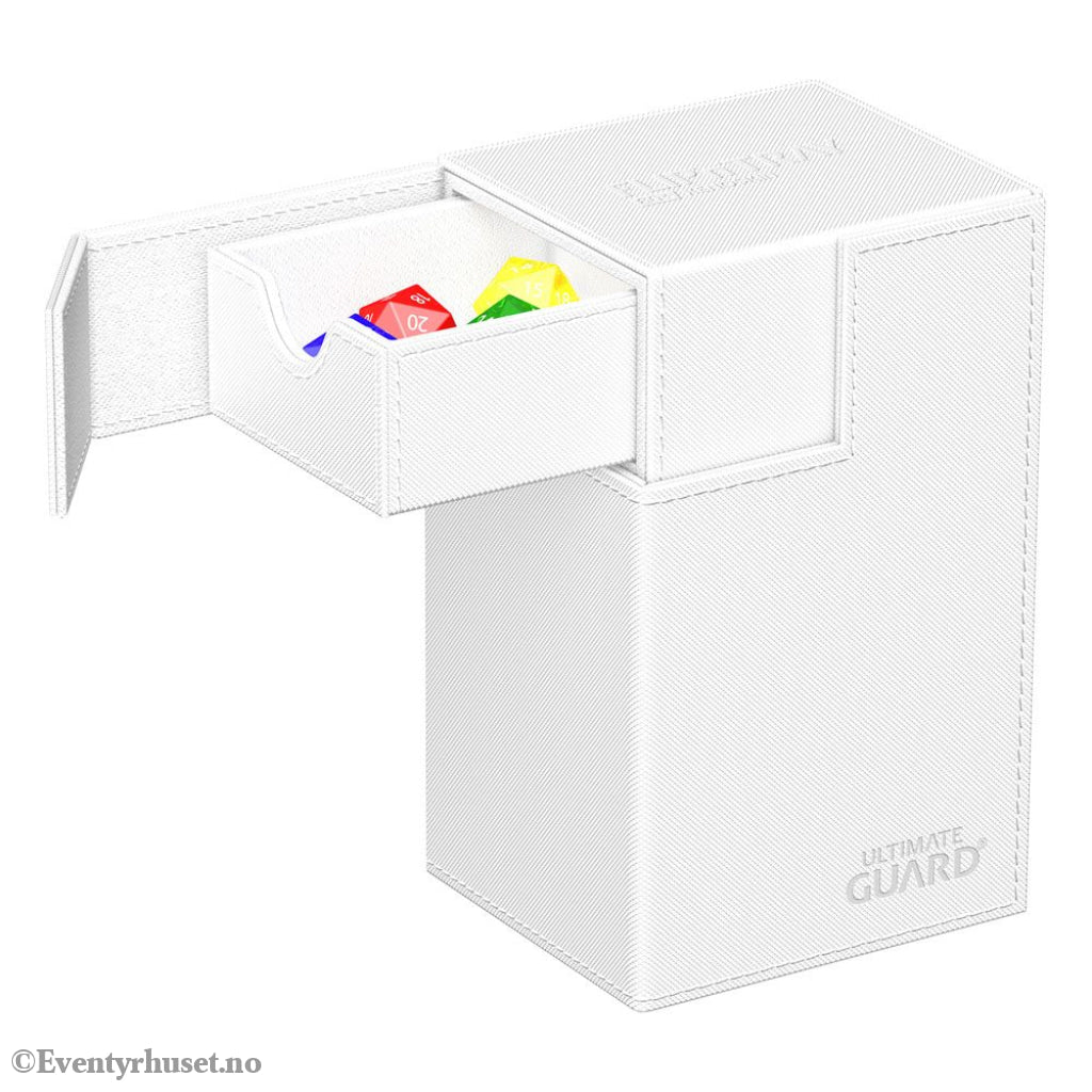 Ultimate Guard Flip’n’Tray 80+ Xenoskin - White Storage & Protection