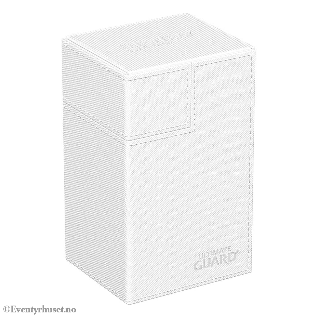 Ultimate Guard Flip’n’Tray 80+ Xenoskin - White Storage & Protection