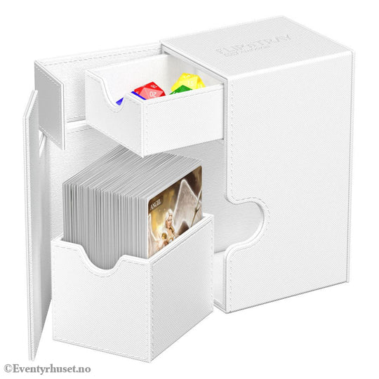 Ultimate Guard Flip’n’Tray 80+ Xenoskin - White Storage & Protection