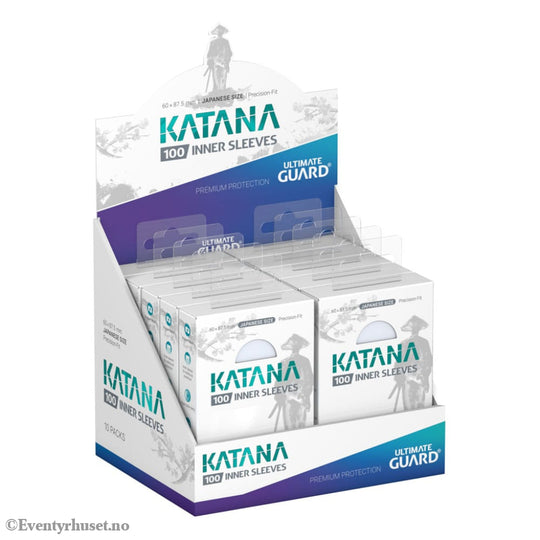 Ultimate Guard Katana Inner Sleeves Japanese Size (100) Storage & Protection