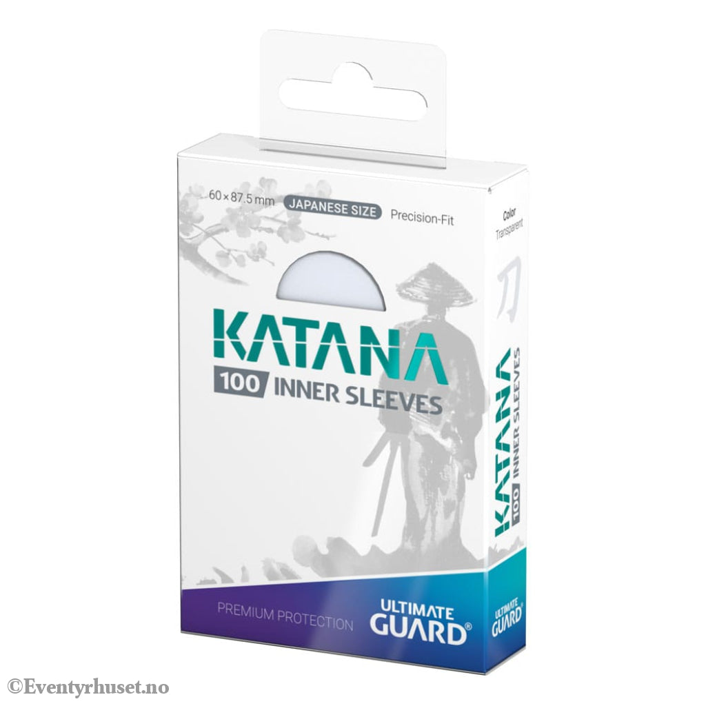 Ultimate Guard Katana Inner Sleeves Japanese Size (100) Storage & Protection