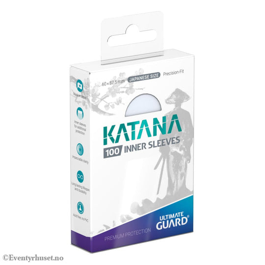 Ultimate Guard Katana Inner Sleeves Japanese Size (100) Storage & Protection