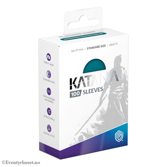 Ultimate Guard Katana Sleeves Standard Size (100) - Great Wave Storage & Protection