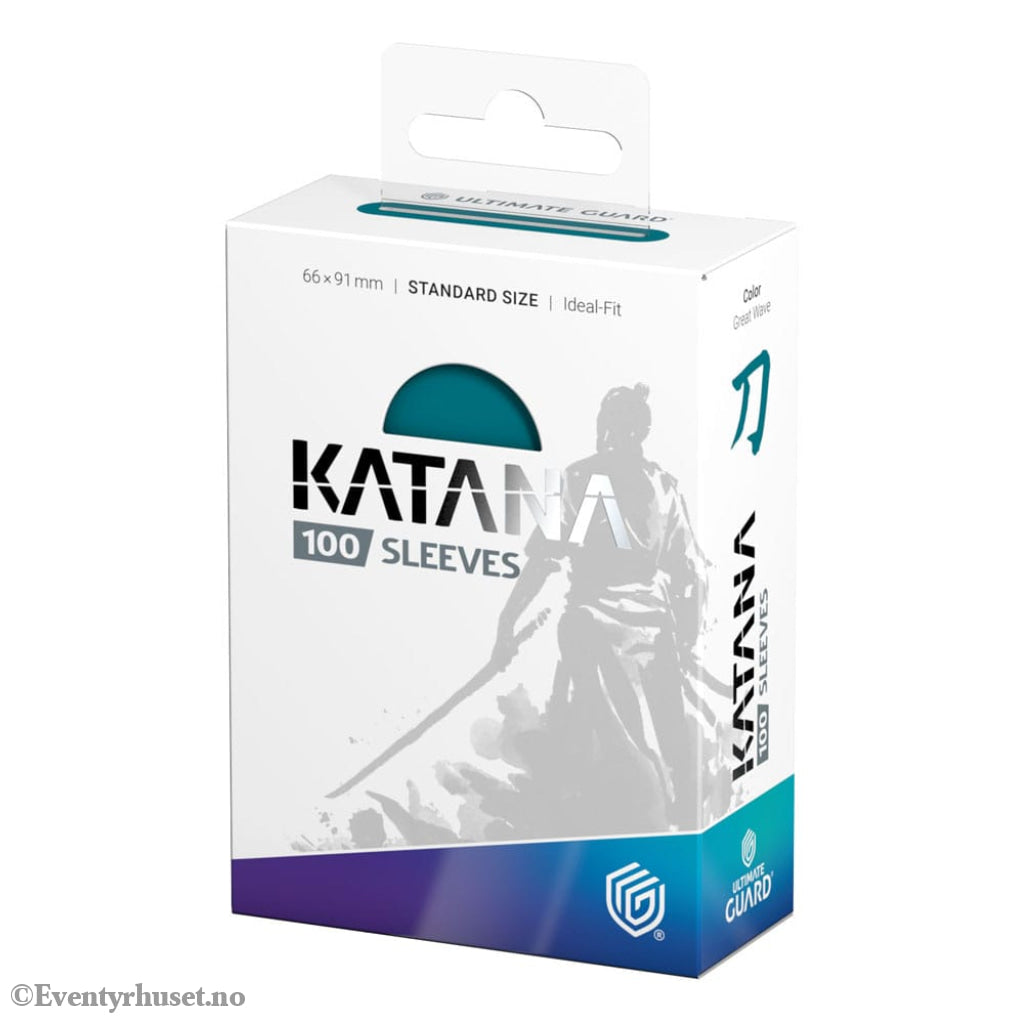 Ultimate Guard Katana Sleeves Standard Size (100) - Great Wave Storage & Protection